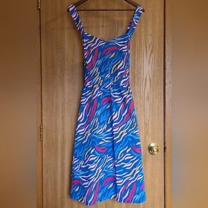 Heroines Fanta Funkywave Colorful Sleeveless Dress
